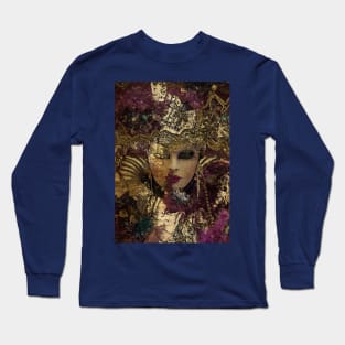 Mask Purple Princess Long Sleeve T-Shirt